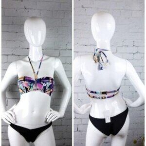 Kopper & Zink St. Tropez Block Party Bikini Top Medium